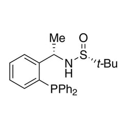[S(R)]-N-[(1S)-1-[2-(Diphenylphosphino)phenyl]ethyl]-2-methyl-2-propanesulfinamide, 95%|15-8718|1595319-98-4