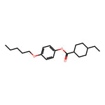 trans-4-(Pentyloxy)phenyl 4-ethylcyclohexanecarboxylate|CS-W009422|67589-53-1