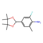 2-Fluoro-6-methyl-4-(4,4,5,5-tetramethyl-1,3,2-dioxaborolan-2-yl)aniline|CS-0639233|2268776-45-8