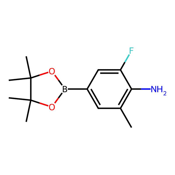 2-Fluoro-6-methyl-4-(4,4,5,5-tetramethyl-1,3,2-dioxaborolan-2-yl)aniline|CS-0639233|2268776-45-8