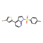 4-(4-Bromothiophen-2-yl)-1-tosyl-1H-pyrrolo[2,3-b]pyridine|CS-M0448|1415560-65-4