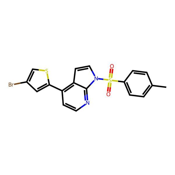 4-(4-Bromothiophen-2-yl)-1-tosyl-1H-pyrrolo[2,3-b]pyridine|CS-M0448|1415560-65-4