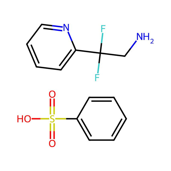 2,2-Difluoro-2-(pyridin-2-yl)ethanamine benzenesulfonate|CS-B0385|435345-04-3
