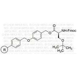 Fmoc-O-tert-butyl-L-serine 4-alkoxybenzyl alcohol resin|01916