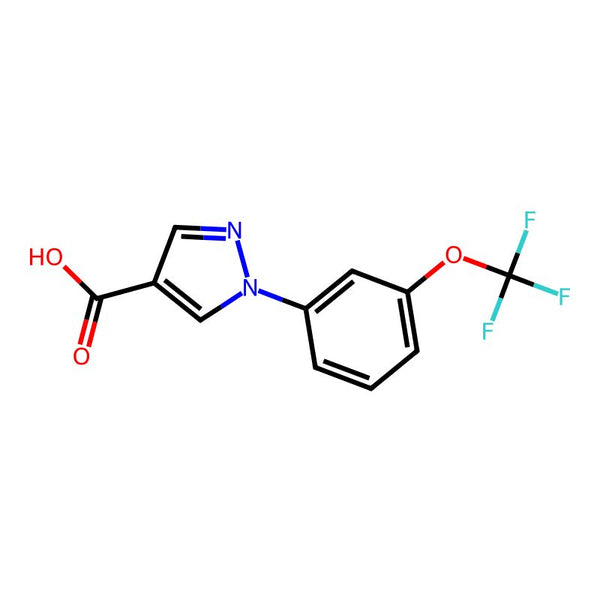 1-(3-(Trifluoromethoxy)phenyl)-1H-pyrazole-4-carboxylic acid|CS-0527055|1260773-08-7