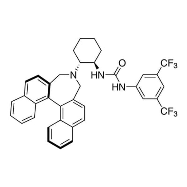 N-[3,5-Bis(trifluoromethyl)phenyl]-N'-[(1R,2R)-2-[(11bR)-3,5-dihydro-4H-dinaphth[2,1-c:1',2'-e]azepin-4-yl]cyclohexyl]urea, 98%, (99% ee)|07-6353|1069115-56-5
