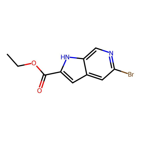 Ethyl 5-bromo-1H-pyrrolo-[2,3-c]-pyridine-2-carboxylate|CS-0187413|800401-70-1