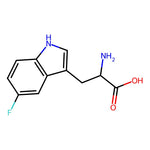 2-Amino-3-(5-fluoro-1H-indol-3-yl)propanoic acid|CS-W013117|154-08-5
