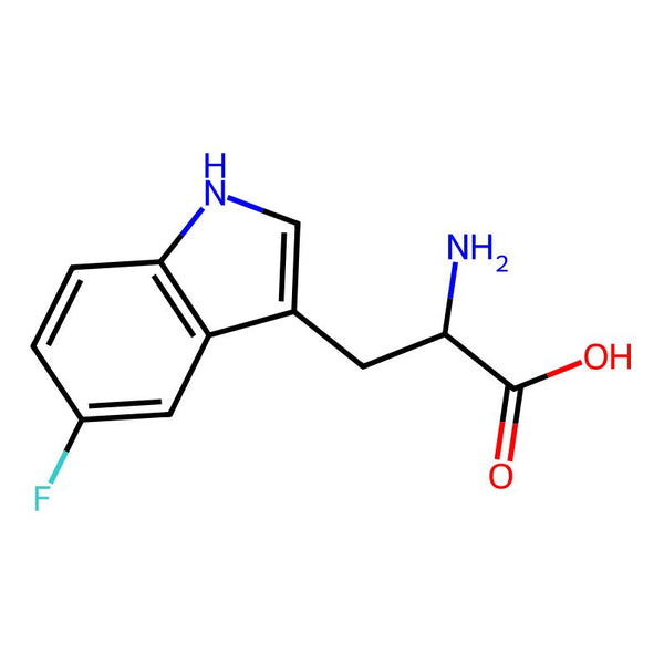 2-Amino-3-(5-fluoro-1H-indol-3-yl)propanoic acid|CS-W013117|154-08-5