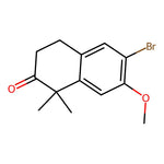 6-Bromo-7-methoxy-1,1-dimethyl-3,4-dihydronaphthalen-2(1H)-one|CS-B0846|1256578-99-0