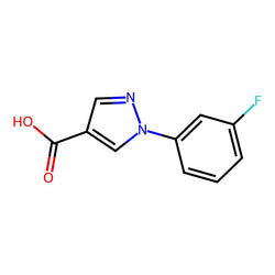 1-(3-Fluorophenyl)-1H-pyrazole-4-carboxylic acid|CS-0498585|138907-82-1