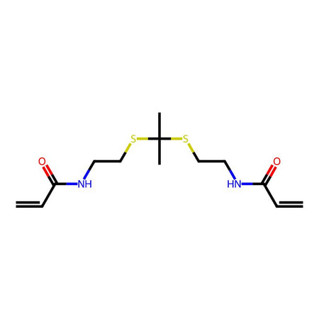 2-Propenamide, N,N'-[(1-methylethylidene)bis(thio-2,1-ethanediyl)]bis-, 97%|9702071|1447231-27-7