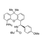 [S(R)]-N-[(R)-[5-(Diphenylphosphino)-9,9-dimethyl-9H-xanthen-4-yl](4-methoxyphenyl)methyl]-2-methyl-2-propanesulfinamide, 95%|15-8400|2160535-56-6