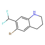 6-Bromo-7-(difluoromethyl)-1,2,3,4-tetrahydroquinoline|CS-0099644|1936429-80-9