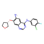 (S)-N4-(3-chloro-4-fluorophenyl)-7-(tetrahydrofuran-3-yloxy)quinazoline-4,6-diamine|CS-M0993|314771-76-1