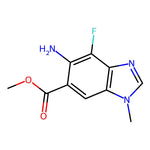 Methyl 5-amino-4-fluoro-1-methyl-1H-benzo[d]imidazole-6-carboxylate|CS-0127593|918321-20-7