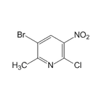3-Bromo-6-chloro-2-methyl-5-nitropyridine|CS-D0784|186413-75-2