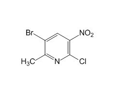 3-Bromo-6-chloro-2-methyl-5-nitropyridine|CS-D0784|186413-75-2