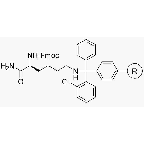Fmoc-L-Lysine(2-chlorotrityl resin)-NH2|04820