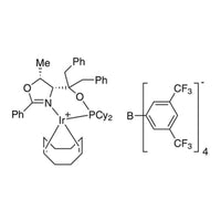 ((4R,5R)-(+)-O-[1-Benzyl-1-(5-methyl-2-phenyl-4,5-dihydrooxazol-4-yl)-2-phenylethyl] (dicyclohexylphosphinite)(1,5-COD)iridium(I) tetrakis(3,5-bis(trifluoromethyl)phenylborate, min. 97% (R,R)-[COD]Ir[|77-5009|880262-14-6