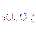 (2S,4S)-4-((tert-Butoxycarbonyl)amino)pyrrolidine-2-carboxylic acid|CS-0112833|1279034-78-4