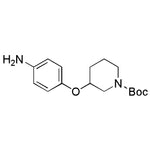 3-(4-Aminophenoxy)piperidine-1-carboxylic acid tert-butyl ester|18824|643087-95-0