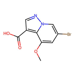 6-Bromo-4-methoxypyrazolo[1,5-a]pyridine-3-carboxylic acid|CS-0138354|2089381-00-8