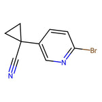 1-(6-Bromopyridin-3-yl)cyclopropanecarbonitrile|CS-0156770|827628-16-0