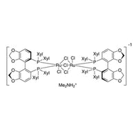 Dimethylammonium dichlorotri(mu-chloro)bis{(R)-(+)-5,5'-bis[di(3,5-xylyl)phosphino]-4,4'-bi-1,3-benzodioxole}diruthenate(II) [NH2Me2][{RuCl((R)-dm-segphos?)}2(mu-Cl)3]|44-0520|935449-46-0