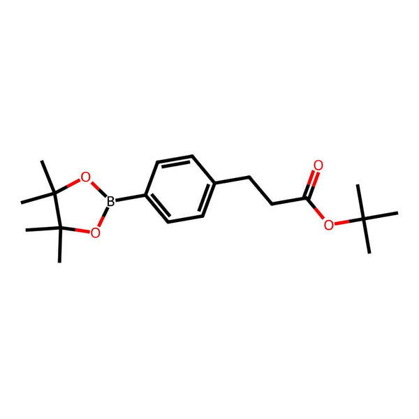 tert-Butyl 3-(4-(4,4,5,5-tetramethyl-1,3,2-dioxaborolan-2-yl)phenyl)propanoate|CS-0623943|872054-15-4