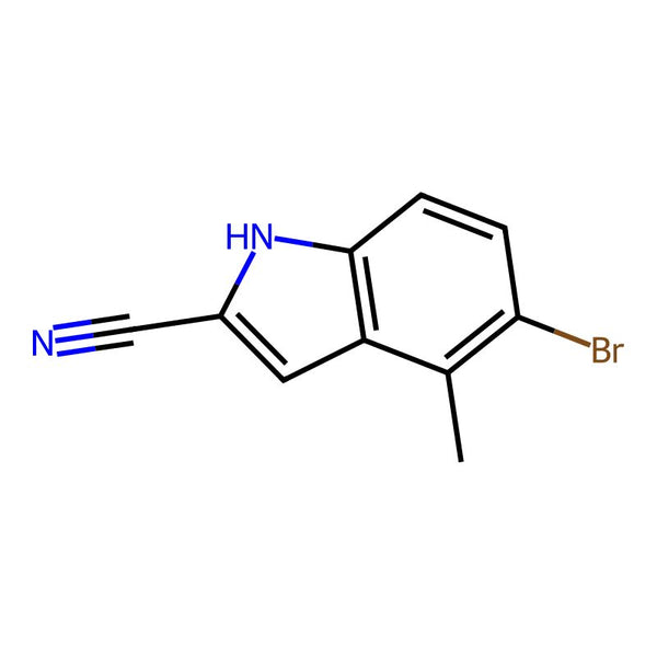 5-Bromo-4-methyl-1H-indole-2-carbonitrile|CS-0035201|1857296-19-5