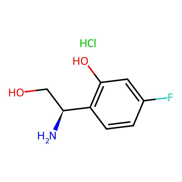 (R)-2-(1-amino-2-hydroxyethyl)-5-fluorophenol hydrochloride|CS-0323989|2177257-85-9