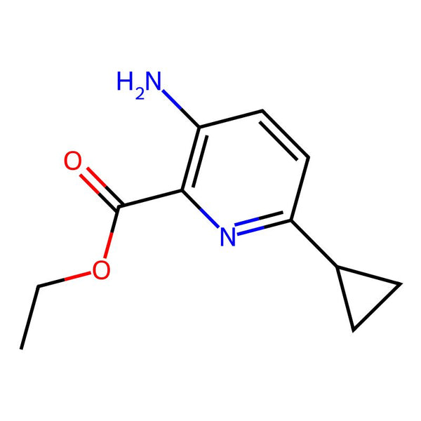 Ethyl 3-amino-6-cyclopropylpicolinate|CS-0187406|908833-43-2