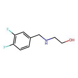 2-{[(3,4-difluorophenyl)methyl]amino}ethan-1-ol|C1607533|610769-18-1