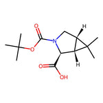 (1R,2S,5S)-6,6-Dimethyl-3-[(2-methylpropan-2-yl)oxycarbonyl]-3-azabicyclo[3.1.0]hexane-2-carboxylic acid|CS-0060909|219754-02-6