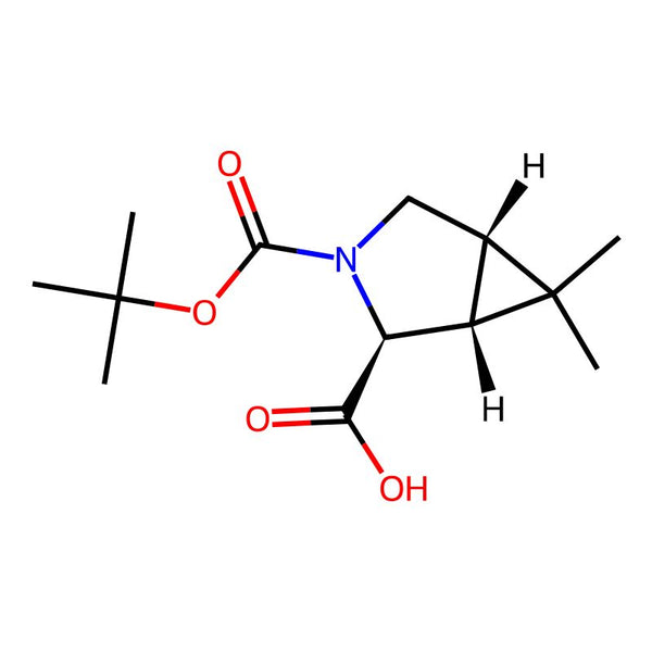 (1R,2S,5S)-6,6-Dimethyl-3-[(2-methylpropan-2-yl)oxycarbonyl]-3-azabicyclo[3.1.0]hexane-2-carboxylic acid|CS-0060909|219754-02-6