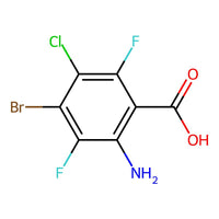 2-Amino-4-bromo-5-chloro-3,6-difluorobenzoic acid|CS-0611367|2387928-70-1
