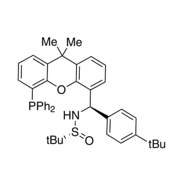 [S(R)]-N-[(R)-[4-(1,1-Dimethylethyl)phenyl][5-(diphenylphosphino)-9,9-dimethyl-9H-xanthen-4-yl]methyl]-2-methyl-2-propanesulfinamide, 95%|15-8410|2160535-58-8