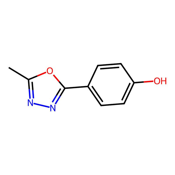 4-(5-Methyl-1,3,4-oxadiazol-2-yl)phenol|CS-0084215|25877-46-7