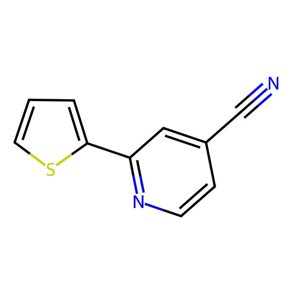 2-(Thiophen-2-yl)pyridine-4-carbonitrile|CS-0072116|501378-56-9