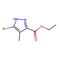 Ethyl 3-bromo-4-methyl-1H-pyrazole-5-carboxylate|CS-W006703|1257861-04-3
