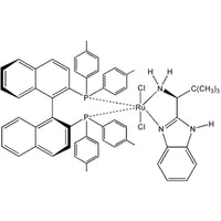 Dichloro[(S)-(-)-2,2'-bis(di-p-tolylphosphino)-1,1'-binaphthyl][(S)-(-)-2-(alpha-(t-butyl) methanamine)-1H-benzimidazole]ruthenium(II)|44-0950