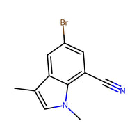 5-Bromo-1,3-dimethyl-1H-indole-7-carbonitrile|CS-0435773|1221448-62-9