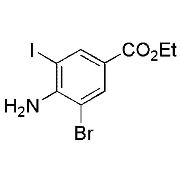 4-Amino-3-bromo-5-iodo-benzoic acid ethyl ester|18968|437707-51-2