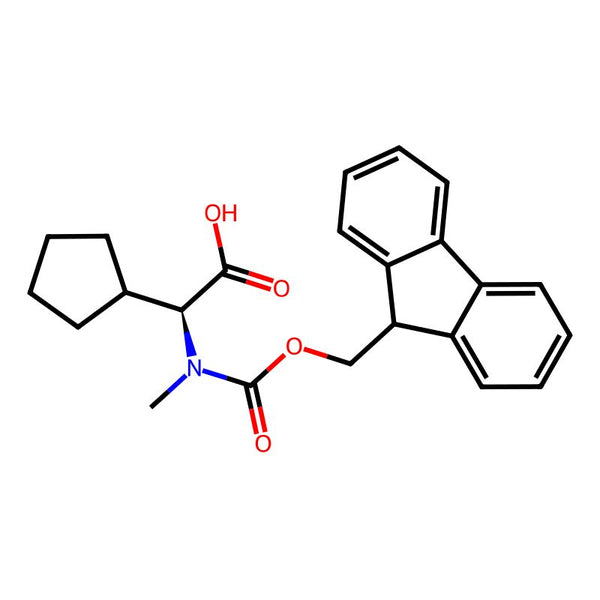 (S)-2-((((9H-Fluoren-9-yl)methoxy)carbonyl)(methyl)amino)-2-cyclopentylacetic acid|CS-0089981|187475-29-2