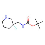tert-Butyl (R)-((3-fluoropiperidin-3-yl)methyl)carbamate|CS-0622837|2202263-12-3