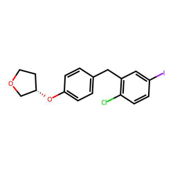 (S)-3-(4-(2-Chloro-5-iodobenzyl)phenoxy)tetrahydrofuran, 99%|1807492|915095-94-2