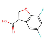 5,7-Difluoro-1-benzofuran-3-carboxylic acid|CS-0261436|1504512-59-7