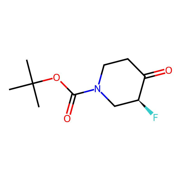 tert-Butyl (3S)-3-fluoro-4-oxopiperidine-1-carboxylate|CS-0048542|1450879-67-0