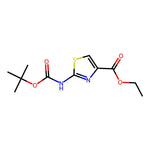 Ethyl 2-((tert-butoxycarbonyl)amino)thiazole-4-carboxylate|CS-0035438|189512-01-4